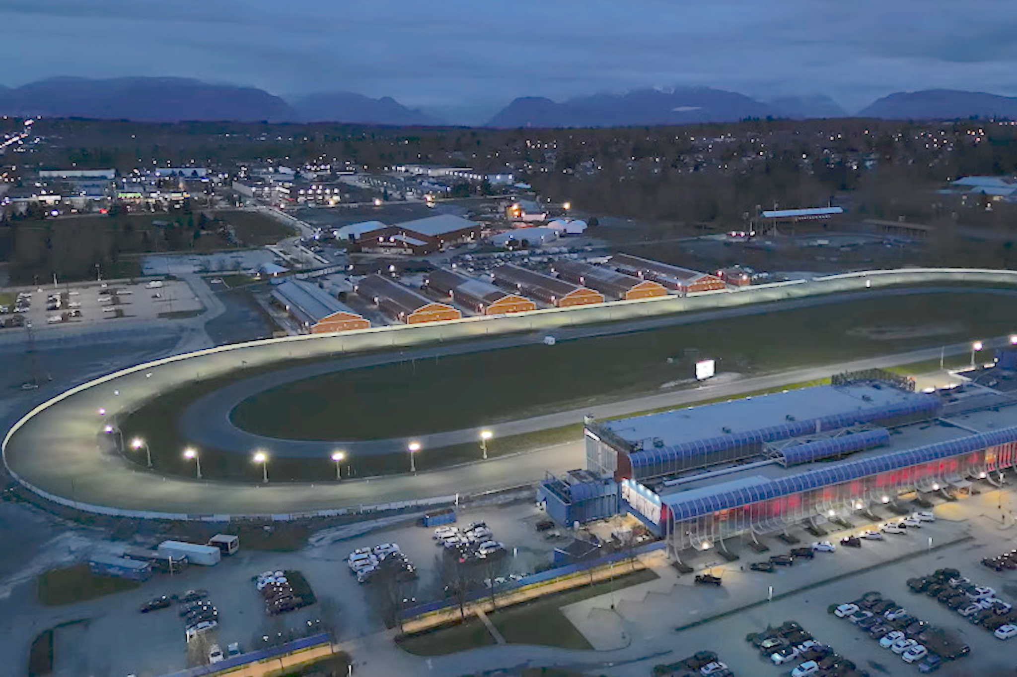 Fraser Downs horse racecourse in Surrey closes for mixed-use housing redevelopment